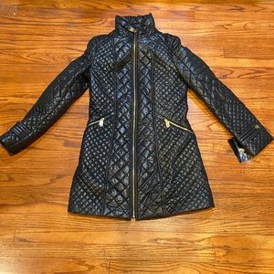 Via Spiga Quilted Zip Front Jacket w/tags